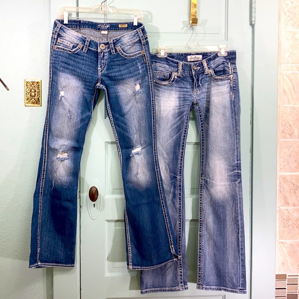 Silver and Day Trip Bootcut Jeans 28L